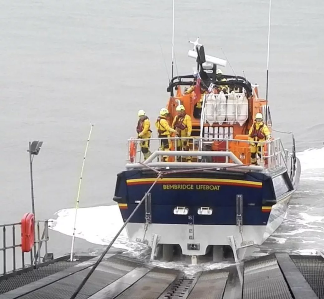 Bembridge lifeboat launched after concerns for missing female