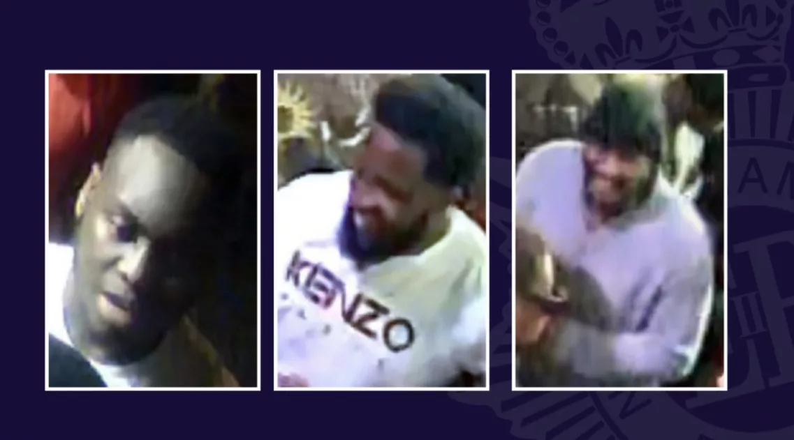 Police Seek Three Men After Assault at Bar Leaves Man Hospitalized with Serious Injuries