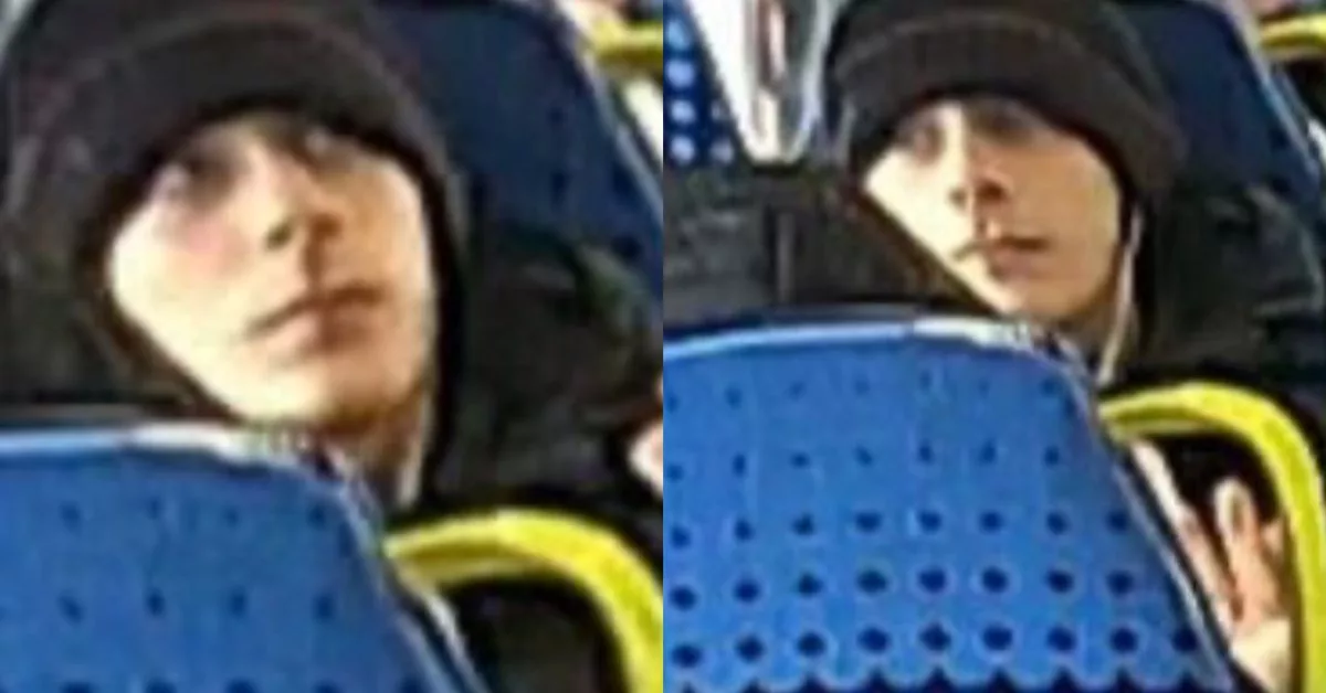 British Transport Police are today issuing CCTV images following an assault on board a train at Kirkham and Wesham railway station