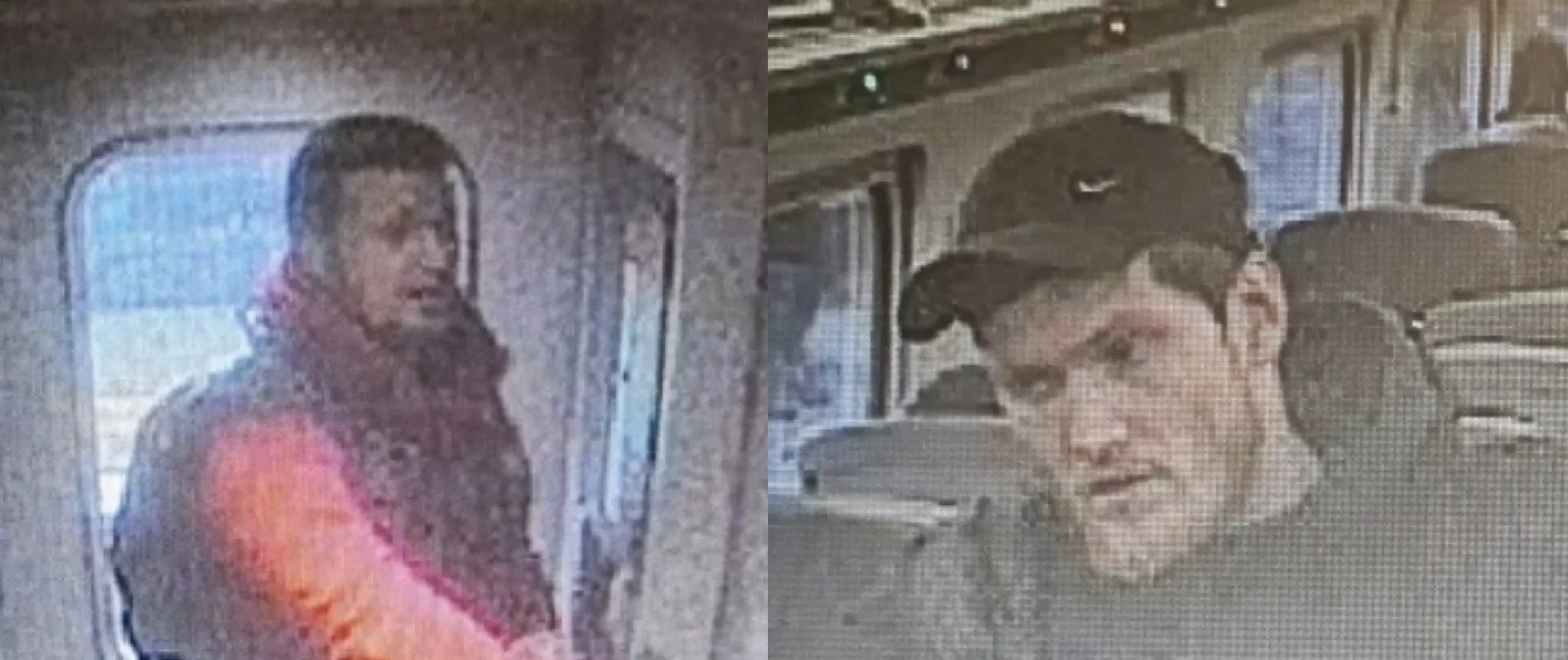 British Transport Police officers have released CCTV images of two men following a number of thefts of bags and suitcases on the Cotswold Line