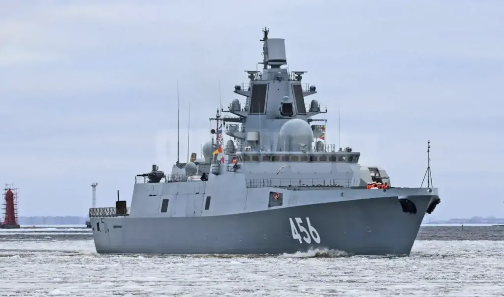 Royal Navy’s HMS St Albans Hunts Russian Frigate Admiral Golovko in UK Waters