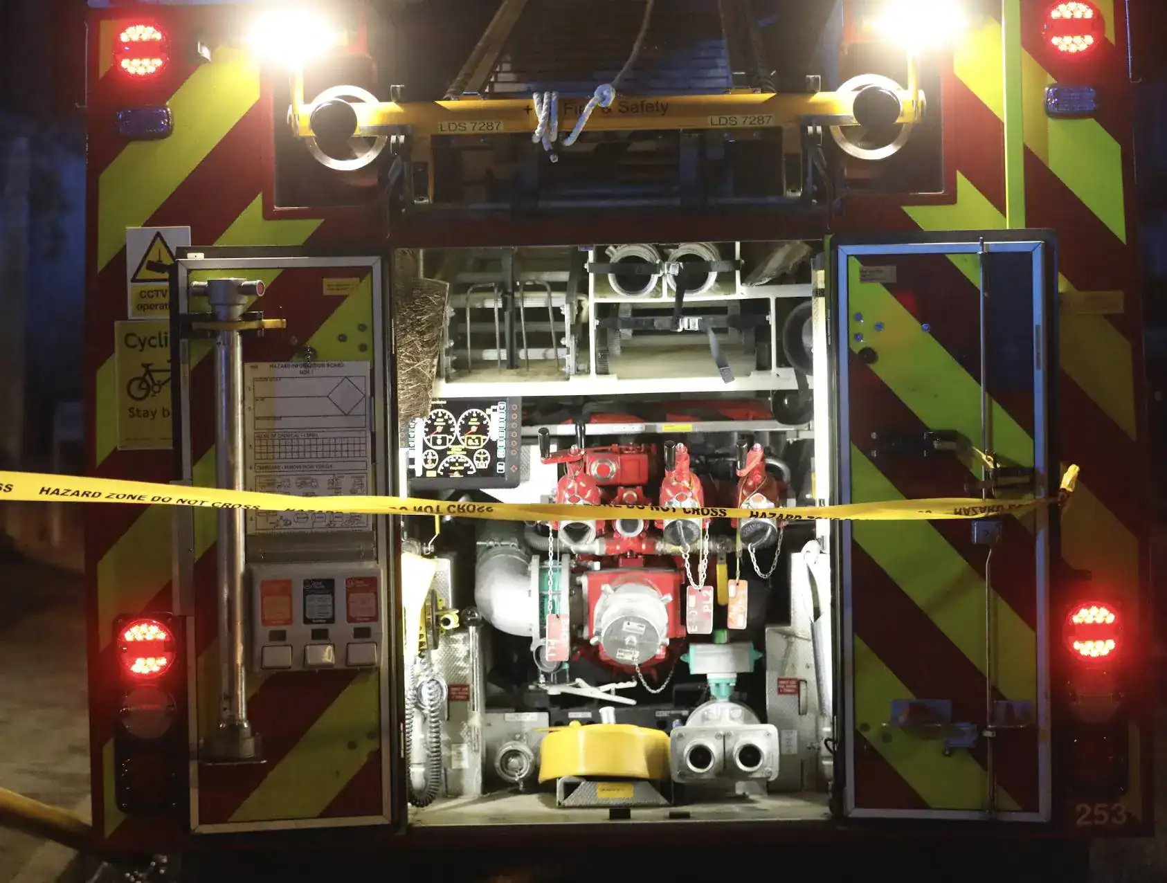 Blazing Roof Fire in Isleworth Roof Sparks Massive Firefighter Response – No Injuries Reported