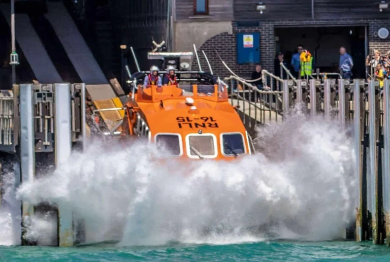 Two Rescued After Dinghy Drifts Near Marina