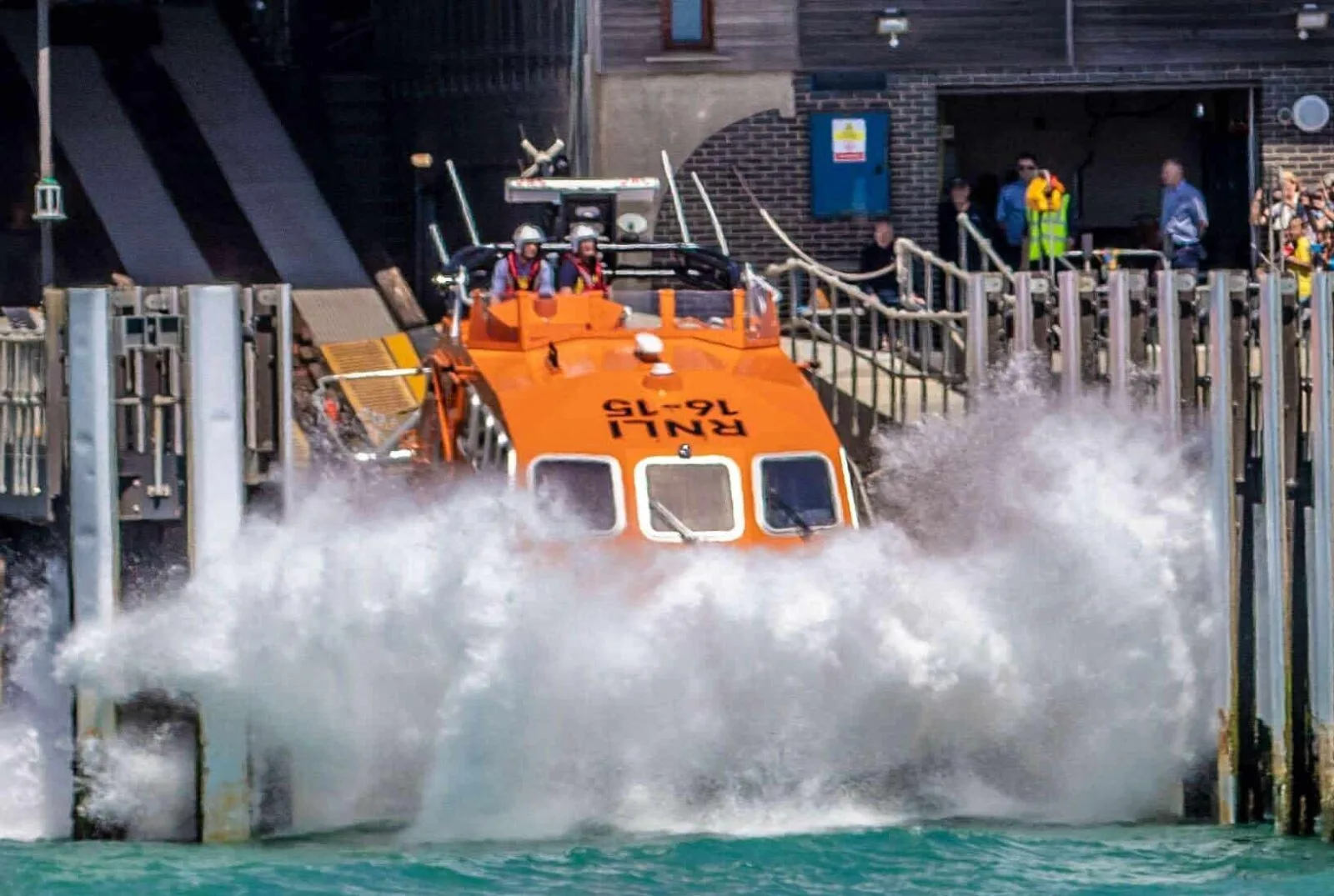 Two Rescued After Dinghy Drifts Near Marina