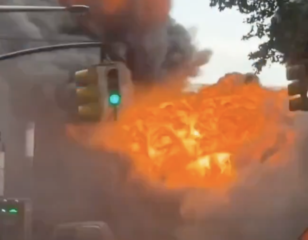 Vehicle Fireball Reported Near Wall Street, FDNY Responds Immediately