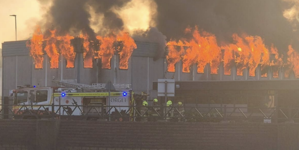 Major Emergency Response Launched for Large Fire on Queen Street