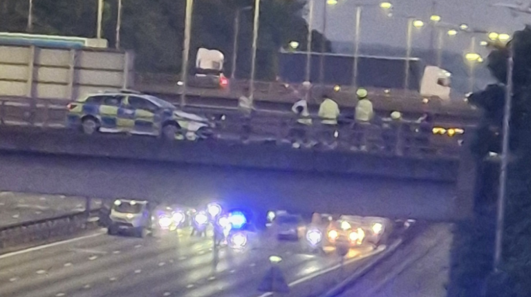 M25 Delays Following Police Incident and Vehicle Breakdown
