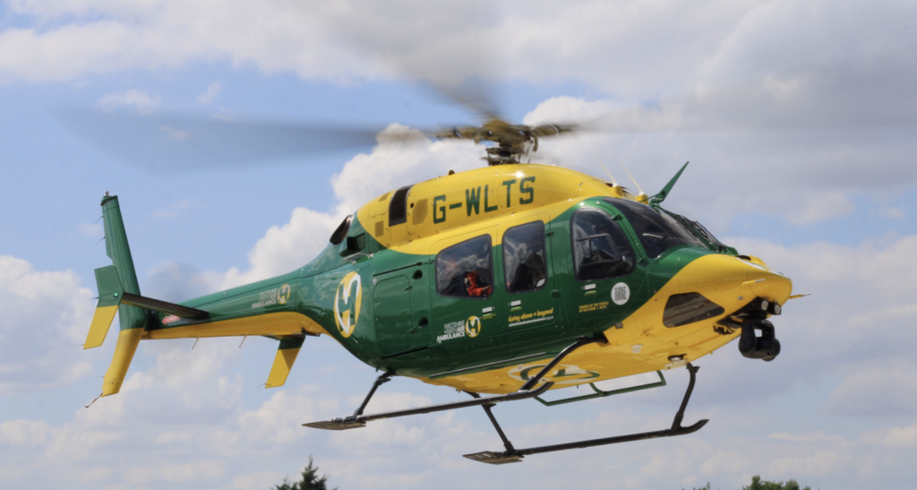 Air Ambulance Dispatched Following Cyclist Collision with Pothole