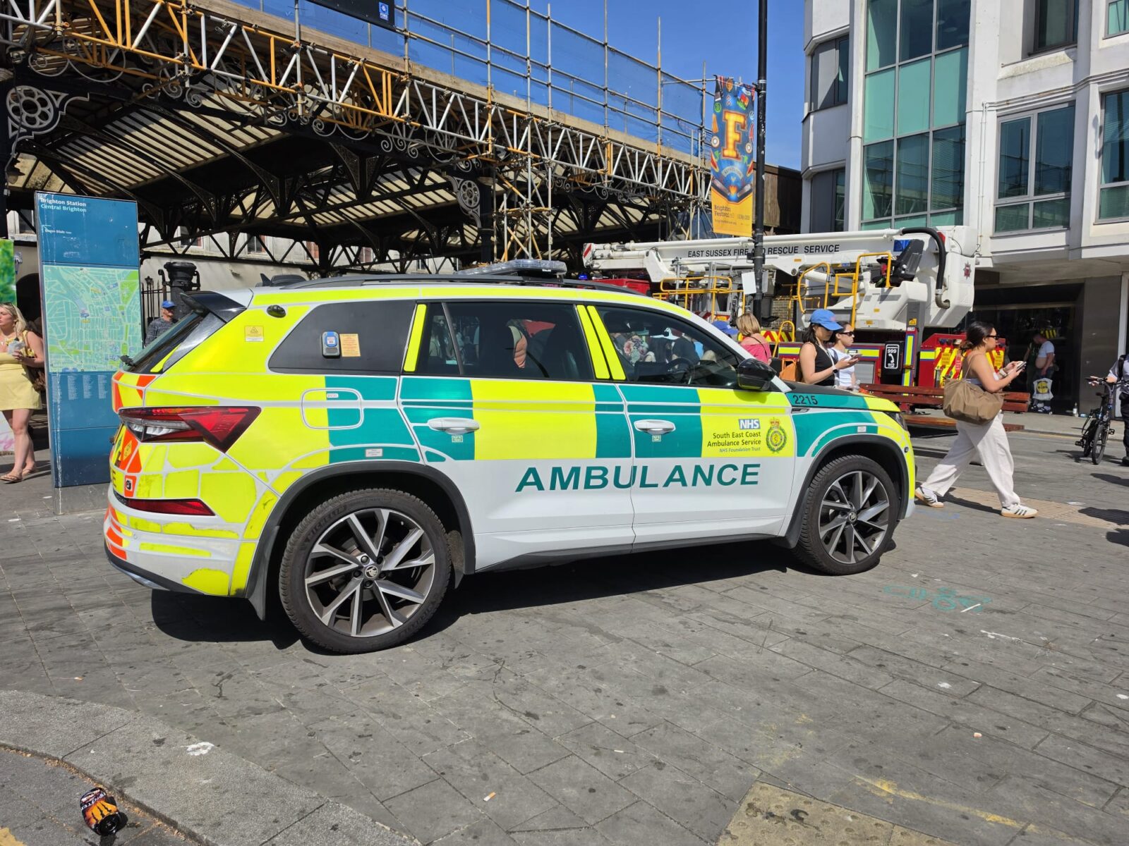 Man Falls Between Train and Platform, Emergency Response Activated