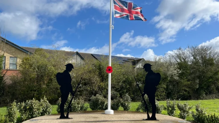 Juvenile Admits to Defacing War Memorial