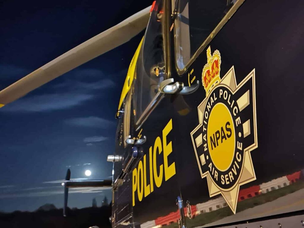 Police Helicopter Supports Arrests Following Dangerous Motorcycle Chase