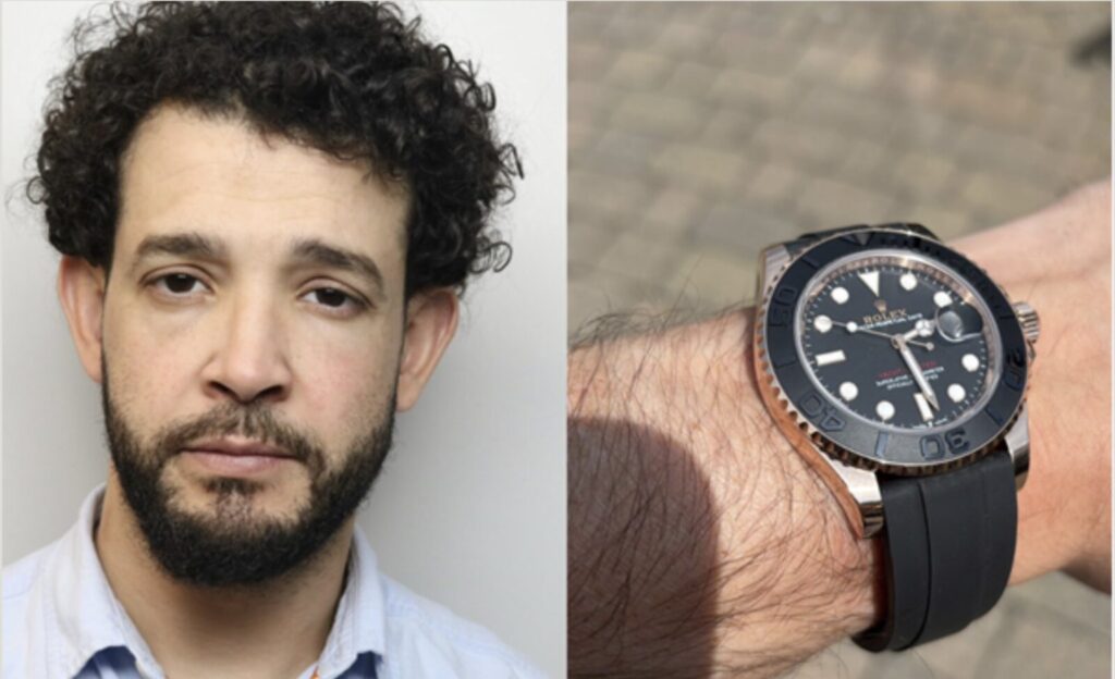 Man Arrested for Stealing £28k Rolex from Vulnerable Victim