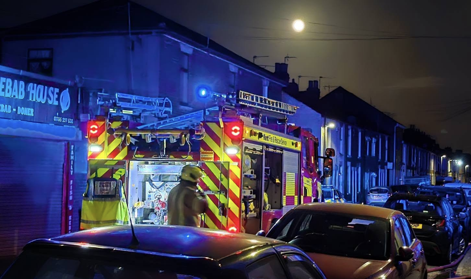Fire Crews Respond to Large Blaze on Richmond Street