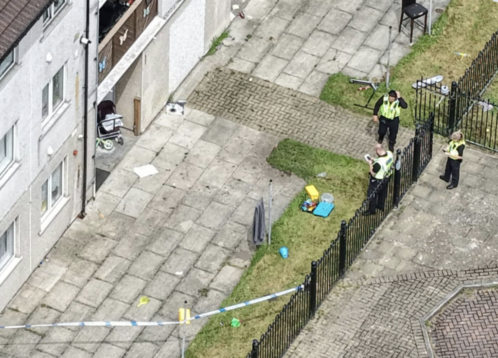 Child Hospitalized After Fall From Height