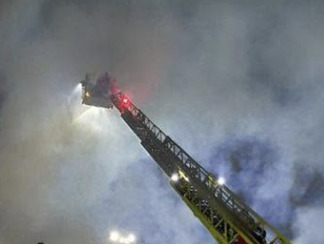 Major Warehouse Fire Prompts Fire Department Response in Brent Business Park