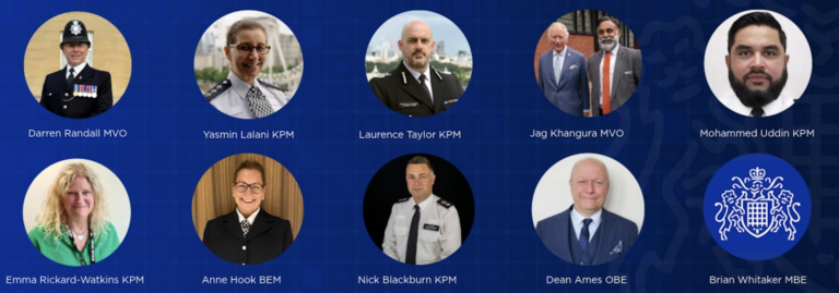 Ten Metropolitan Police Officers Recognized in King’s Birthday Awards for Public Protection