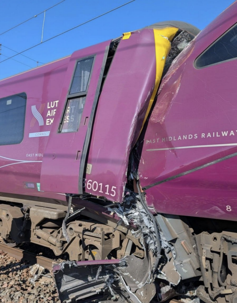 Two Passenger Trains Involved in Major Rail Incident Near Bedford