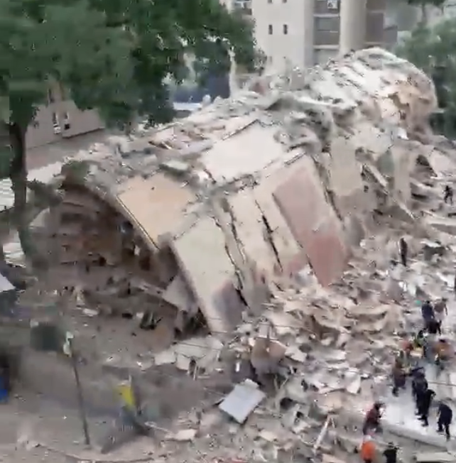 7.1 Magnitude Earthquake Causes Building Collapse in Caracas