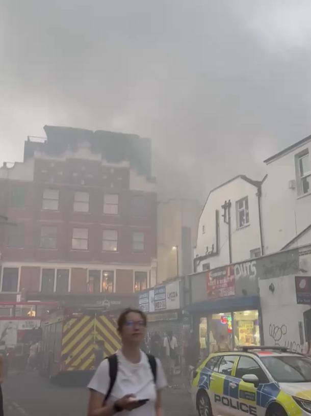Significant Fire Reported at Copeland Park Peckham Rye