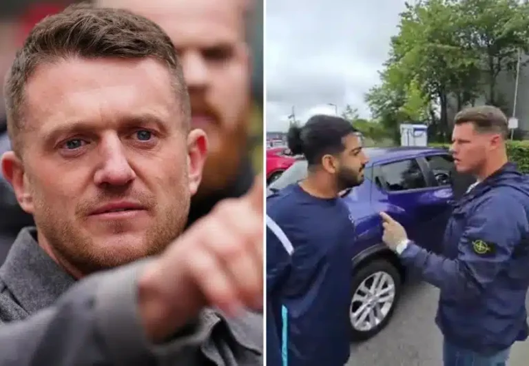 Tommy Robinson Accuses Ryan Ferguson of Racism in Birmingham Car Park Incident