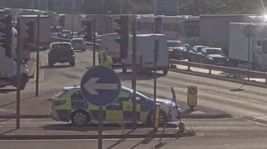 Serious Lorry-Pedestrian Collision Closes A20 Snargate Street